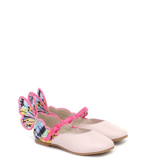 Ballerinas Chiara aus Leder | Sophia Webster Mini