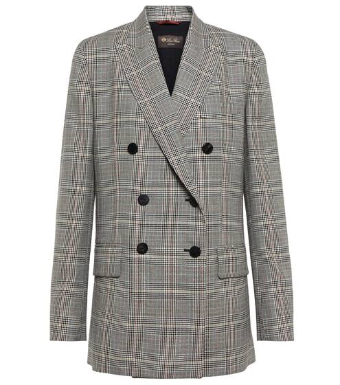 Katniss wool, silk and linen blazer | Loro Piana