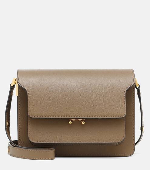 Trunk leather shoulder bag | Marni