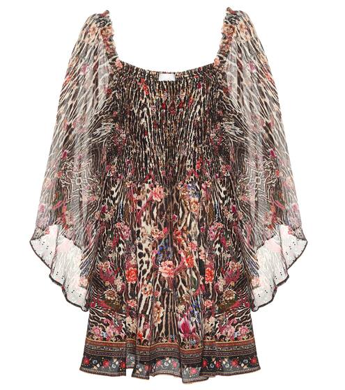 Embellished silk minidress | Camilla