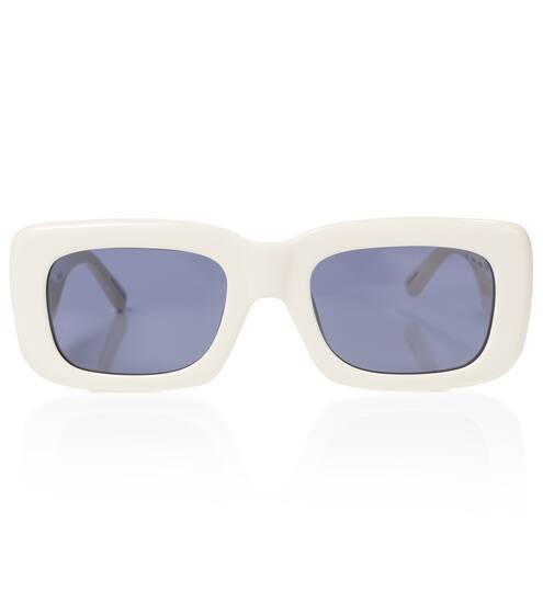 x Linda Farrow Marfa square sunglasses | The Attico