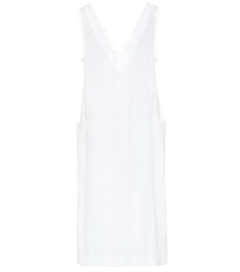 Seville linen midi dress | Asceno