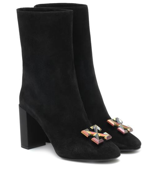 Arrow suede ankle boots | Off-White