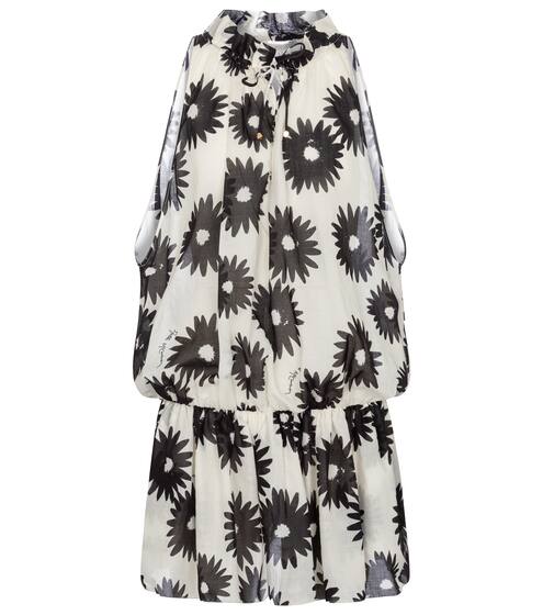 Linda floral cotton voile minidress | Stella McCartney