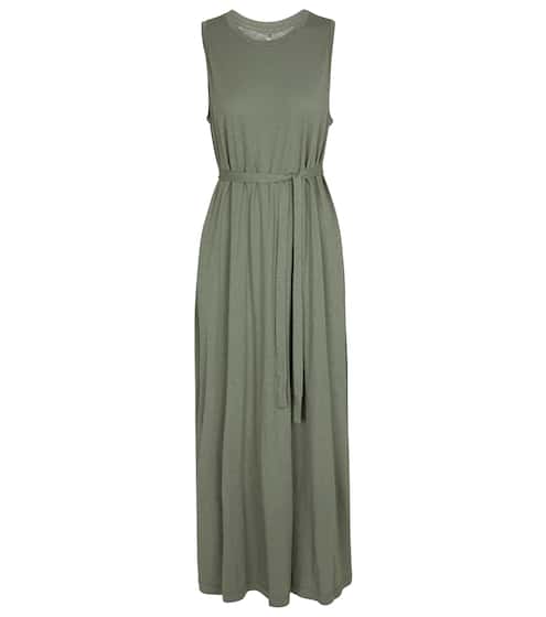 Edith cotton jersey maxi dress | Velvet