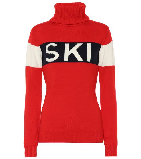Ski merino wool sweater | Perfect Moment