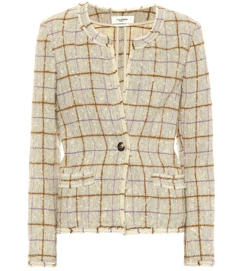 Lyra wool-blend tweed jacket | Isabel Marant, Étoile
