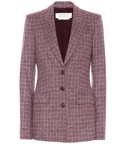 Olga checked wool-blend blazer | Gabriela Hearst