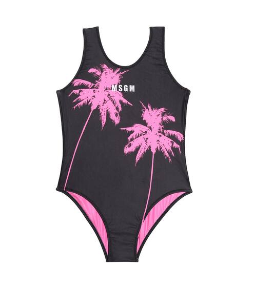 Logo swimsuit | MSGM Kids