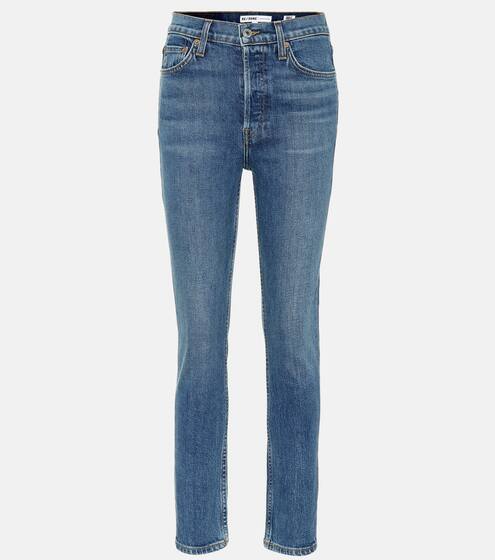 Cropped high-rise skinny jeans | Re/Done