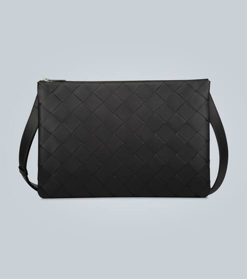 Intrecciato leather messenger bag | Bottega Veneta