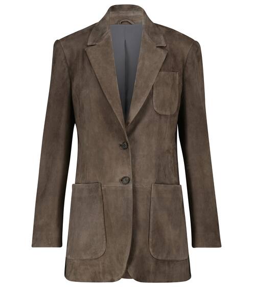 Suede blazer | Brunello Cucinelli