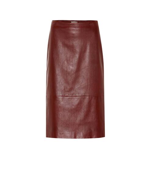 Jaston leather skirt | The Row