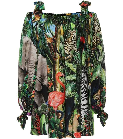 Minikleid aus Baumwollpopeline | Dolce & Gabbana