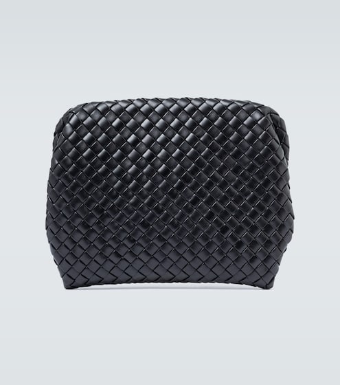 ‏‫‏‫محفظة للأوراق من الجلد بإبزيم BV | Bottega Veneta