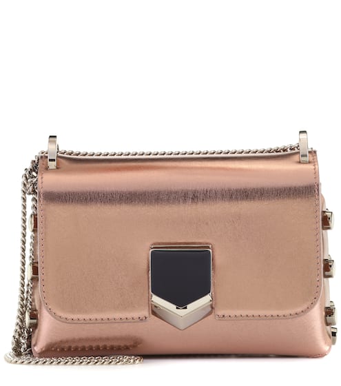Jimmy Choo Bags Women S Handbags Mytheresa Lockett Mini Leather Shoulder Bag Jimmy Choo