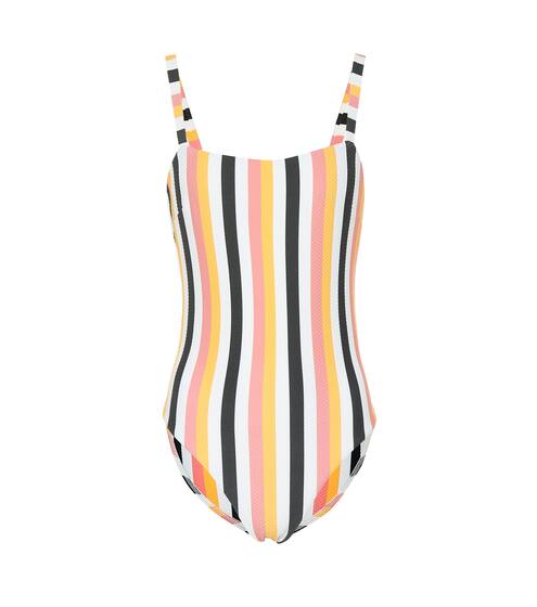 ثوب سباحة مقلّم Classic Square Neck | Asceno