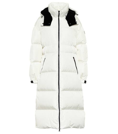 white long down coat