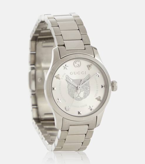 G-Timeless 27mm stainless steel watch | Gucci