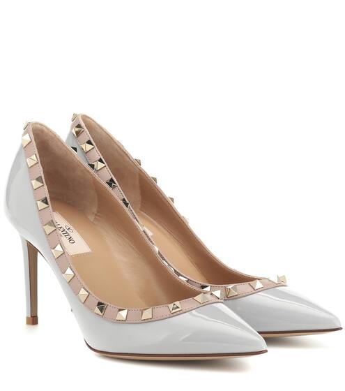 Valentino Garavani Rockstud patent leather pumps | Valentino