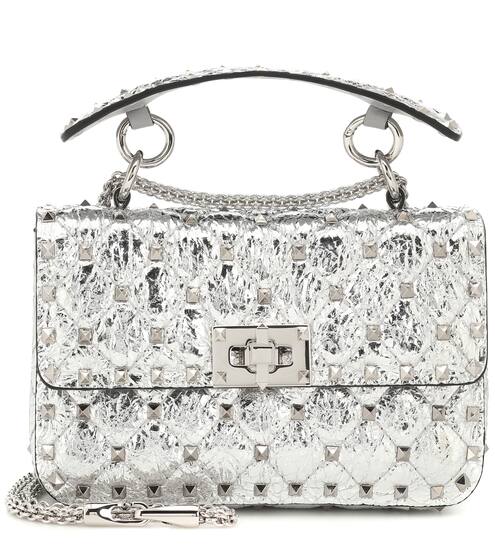 Valentino Garavani Rockstud Spike Small leather shoulder bag | Valentino