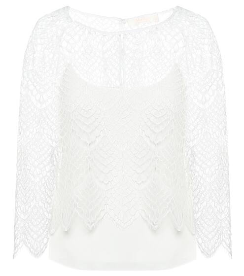 Ornato rebrodé-lace bridal blouse | Max Mara