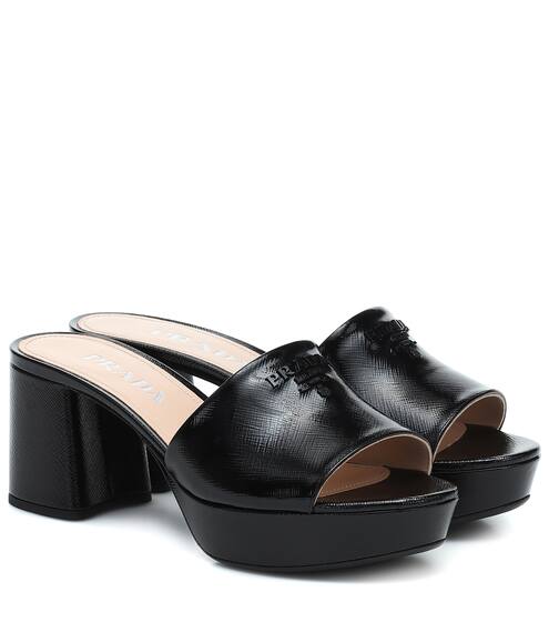 Leather mules | Prada