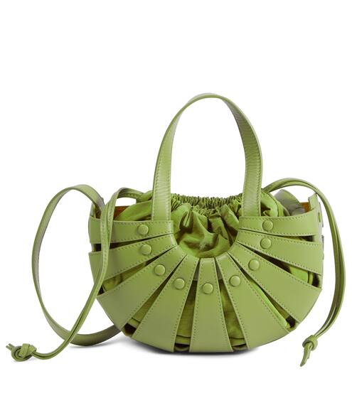 The Shell Small leather tote | Bottega Veneta