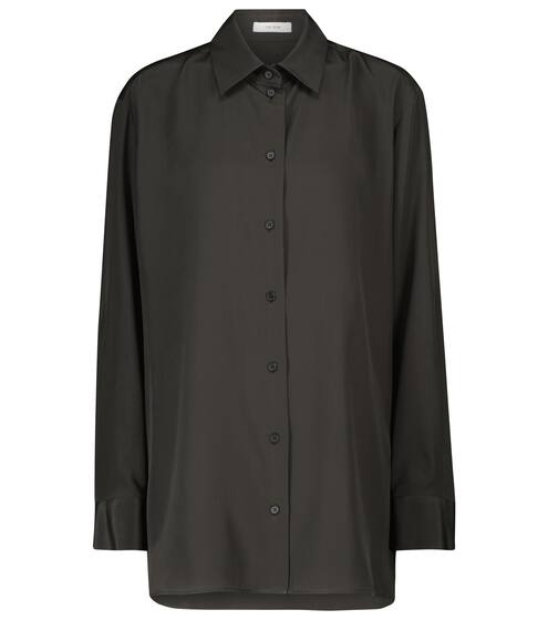 Sisilia silk crêpe shirt | The Row