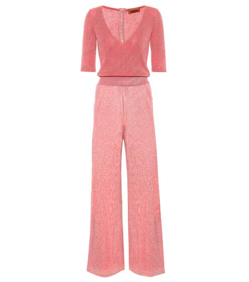 Metallic knitted jumpsuit | Missoni