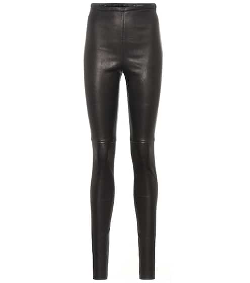 Cristal leather leggings | Stouls