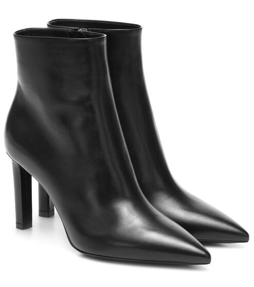 Kate 85 leather ankle boots | Saint Laurent