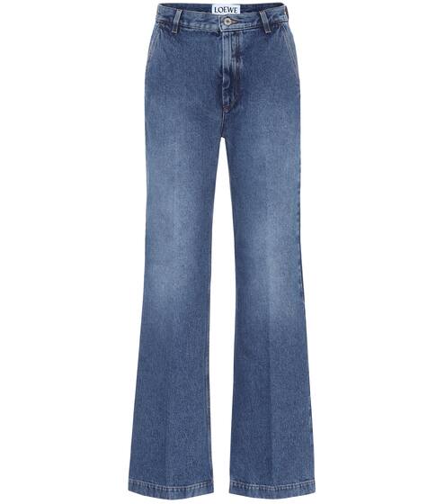 High-rise flared jeans | Loewe