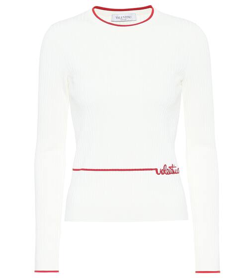 Ribbed-knit sweater | Valentino