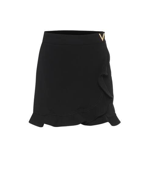 Crêpe miniskirt | Valentino