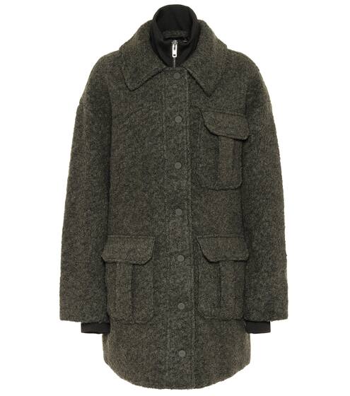 Wool-blend coat | Ganni