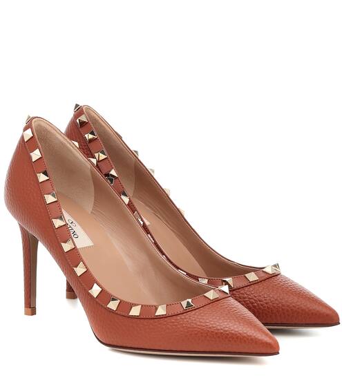 Valentino Garavani Rockstud leather pumps | Valentino