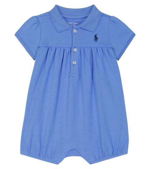 Baby cotton jersey romper | Polo Ralph Lauren Kids