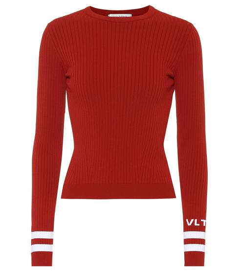 Ribbed knit sweater | Valentino