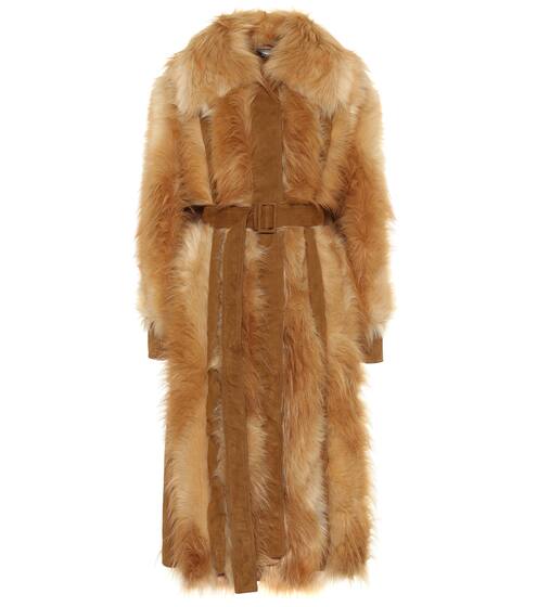 Mantel aus Faux Fur | Stella McCartney