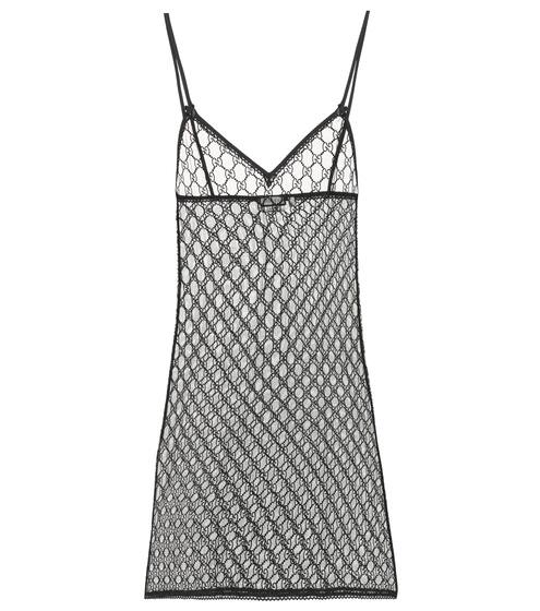 GG tulle lingerie minidress | Gucci