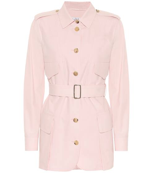 Orfeo cotton twill safari jacket | Max Mara