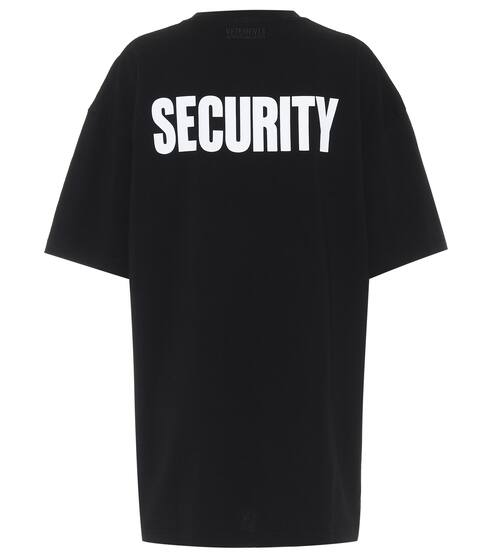 Printed cotton T-shirt | Vetements