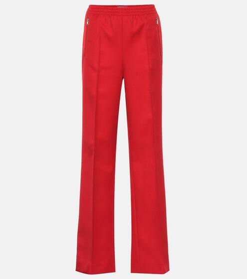 Cotton-blend track pants | Prada