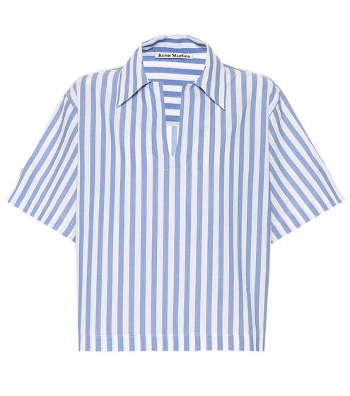 Striped cotton shirt | Acne Studios