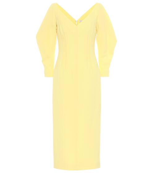 Calla wool crêpe midi dress | Emilia Wickstead