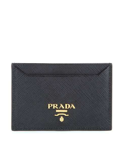 Saffiano leather card holder | Prada