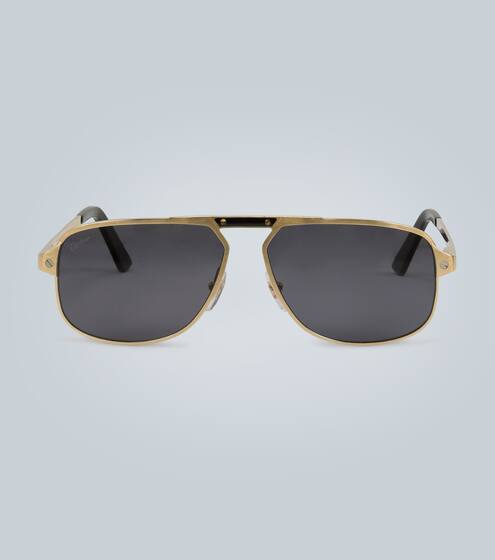 Gold frame sunglasses | Cartier Eyewear Collection