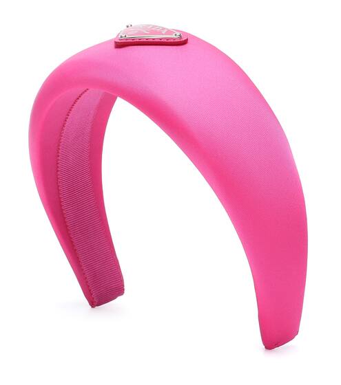 Logo twill headband | Prada