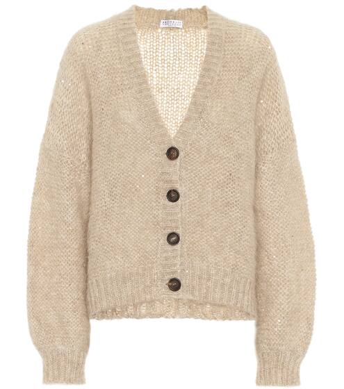 Alpaca-blend cardigan | Brunello Cucinelli